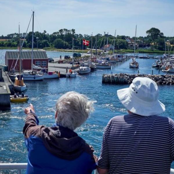 Insel Lyo Die Danische Ostsee Die Stadt Faaborg Danemark